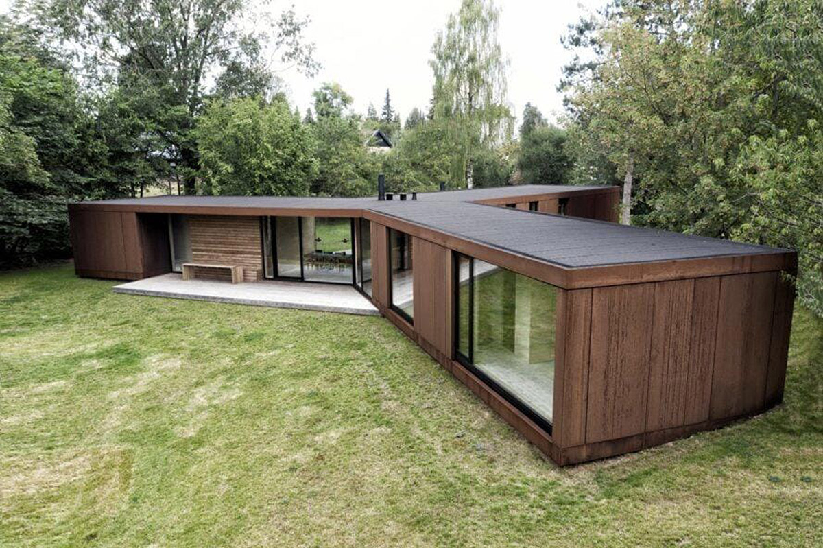 The Danish prefabricated steel and wood house - DK Constructions
